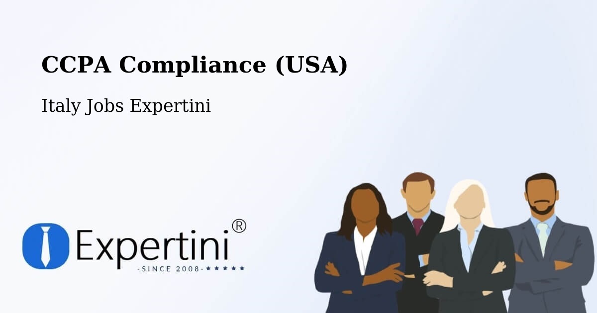 CCPA Privacy Rights & Compliance Notice – Rende - Italy Jobs Expertini