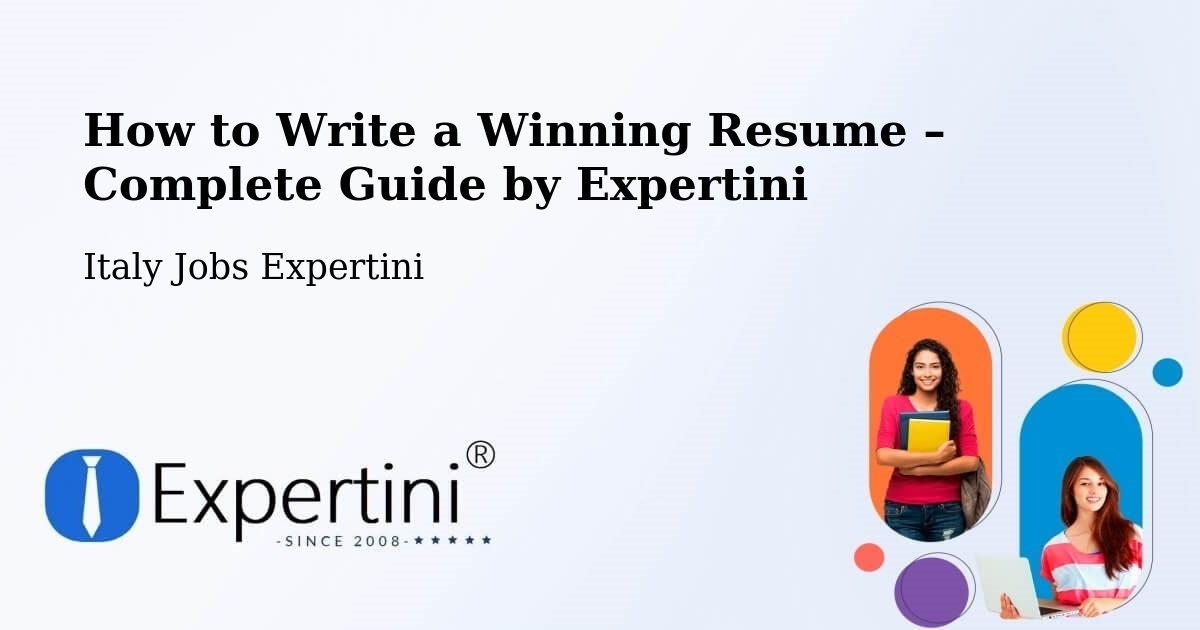 Resume Writing Guide for Job Seekers – Rende - Rende, Italy Jobs Expertini