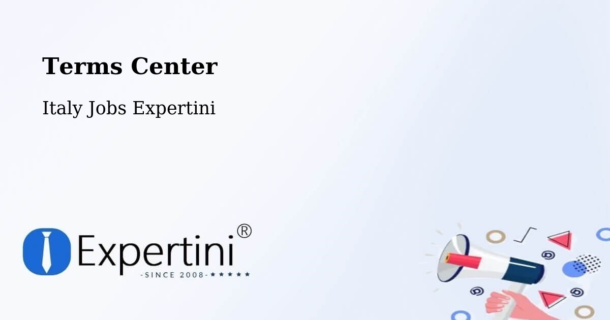Terms of Service – Rende - Italy Jobs Expertini